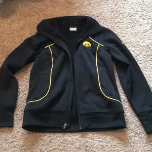 Iowa Hawkeye Columbia zip up jacket